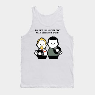 Buy Vinyl Shaun of the dead Tank Top